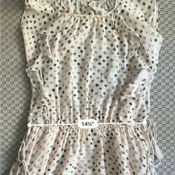 Ulla Johnson 100% Silk Dorothea Midi Dress - Safari Shibori Print - Size 4 - Picture 15 of 16